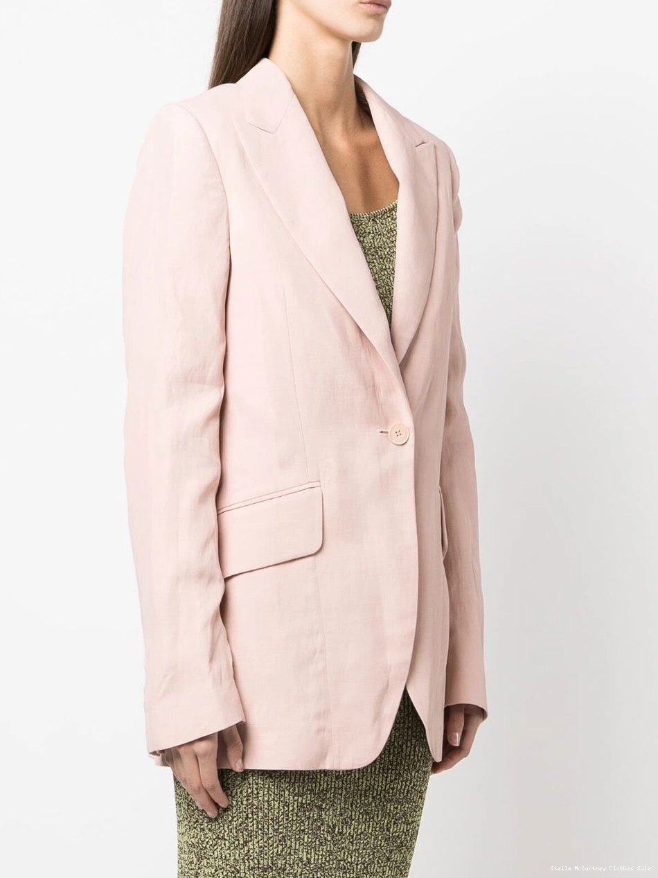 Cheap Stella blazer Women McCartney buttoned single-breasted 0708